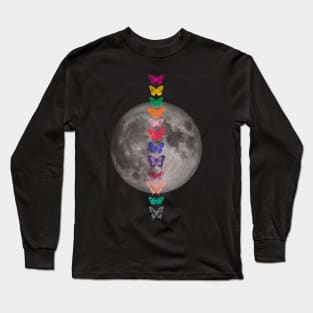 Lunar Butterfly Long Sleeve T-Shirt